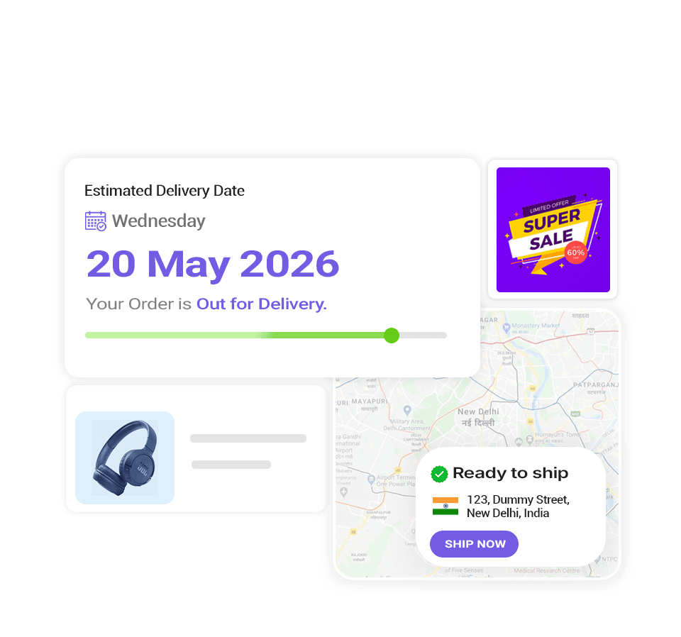 Branded tracking page